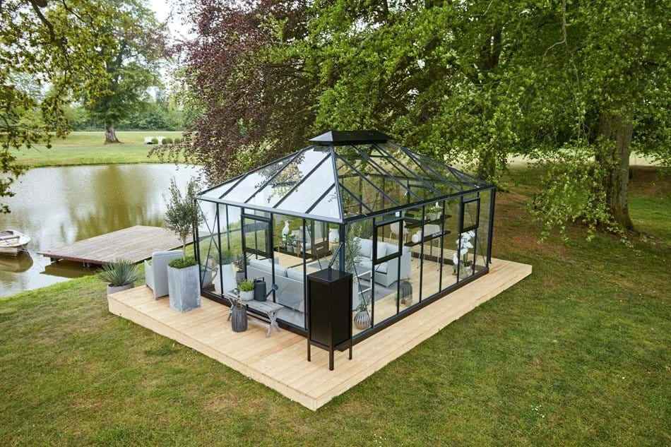 acm GREENHOUSE ORANGERY WINTER GARDEN GRAND 18,8 m2 on the foundation Manufacturer code F09857