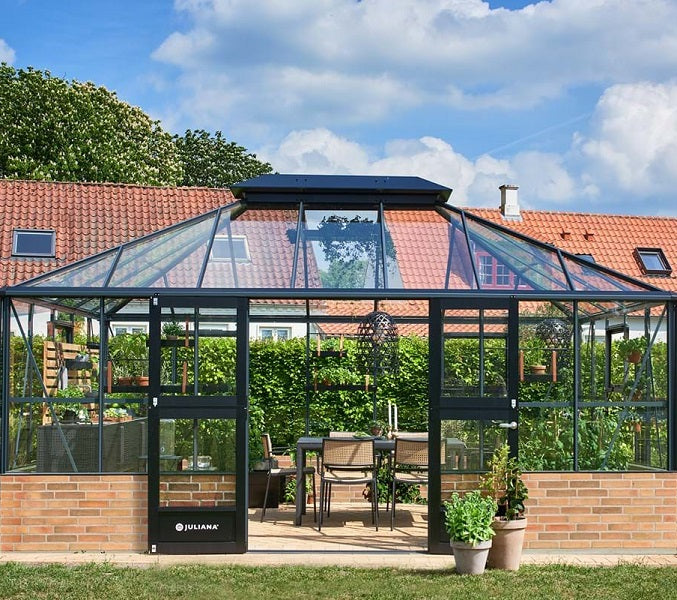 acm GREENHOUSE ORANGERY WINTER GARDEN GRAND 18,8 m2 on the foundation