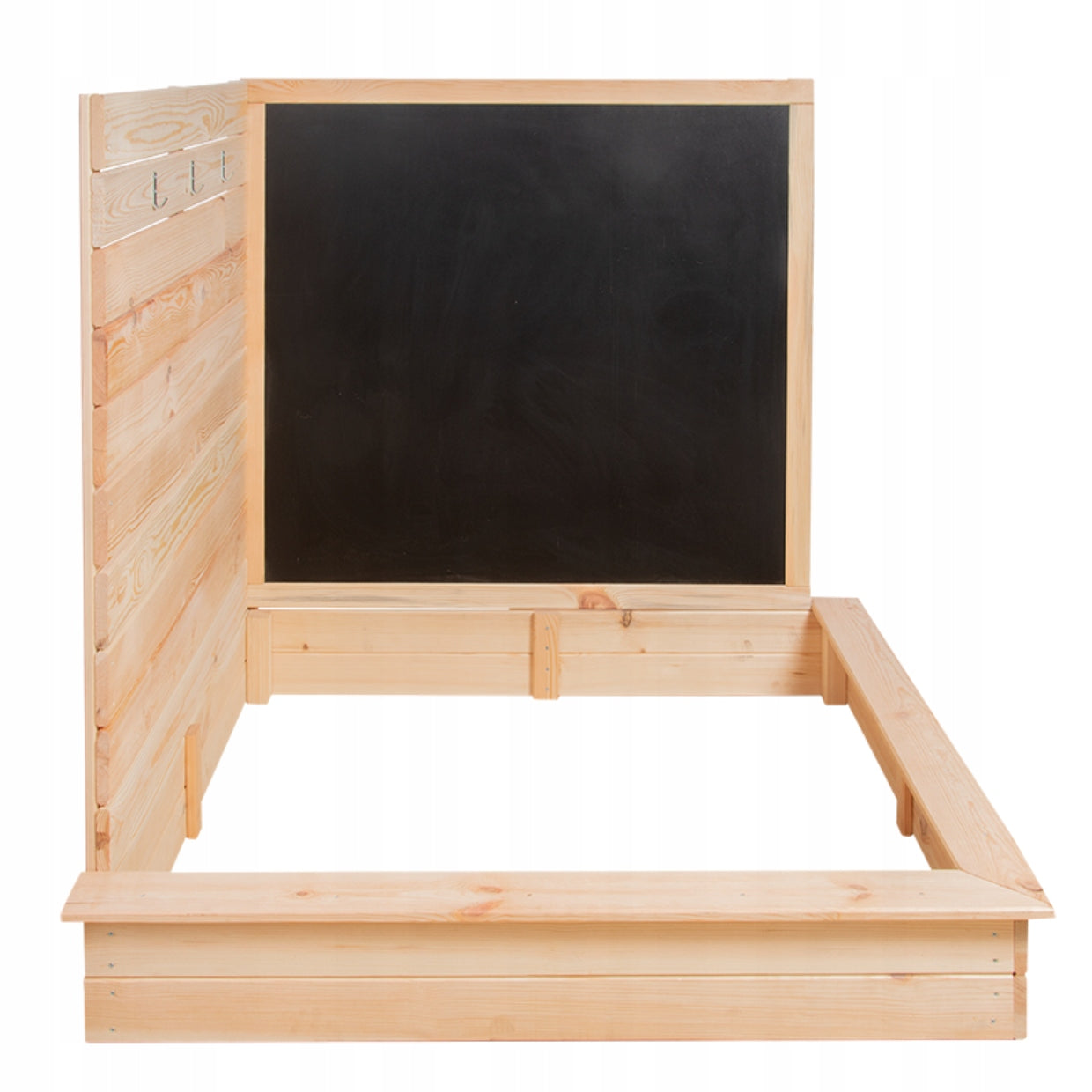 acm WOODEN SANDBOX WITH CHALKBOARD SITTING Brand Esschert