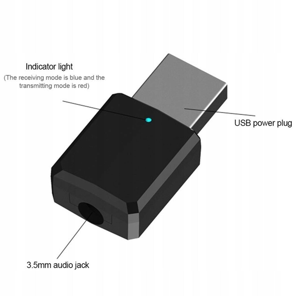 adapter do samochodu PC czarny Product weight with unit packaging 0.1 kg