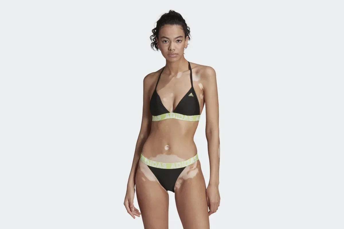 Bademode für Damen Adidas Neckholder HA3531, schwarz 