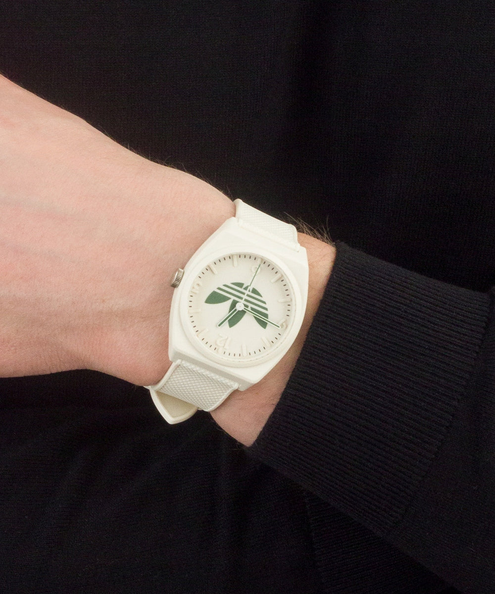 adidas Project Two White analog watch Brand adidas