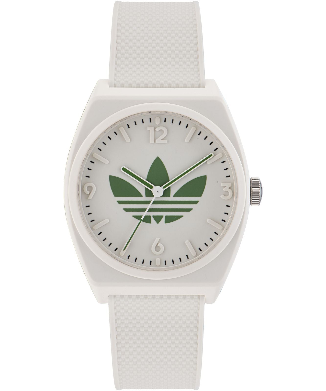 adidas Project Two White analog watch