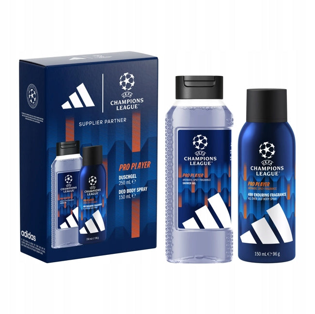 adidas UEFA Champions League Pro Player Gift Set with DE Packaging status original