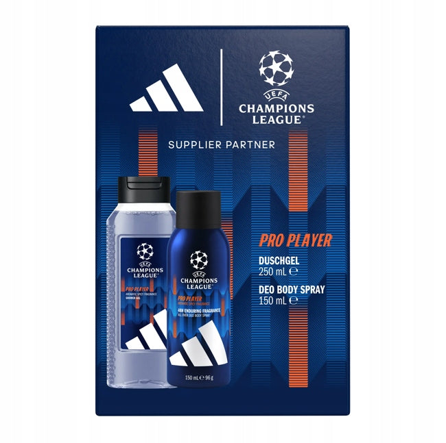 adidas UEFA Champions League Pro Player Gift Set with DE