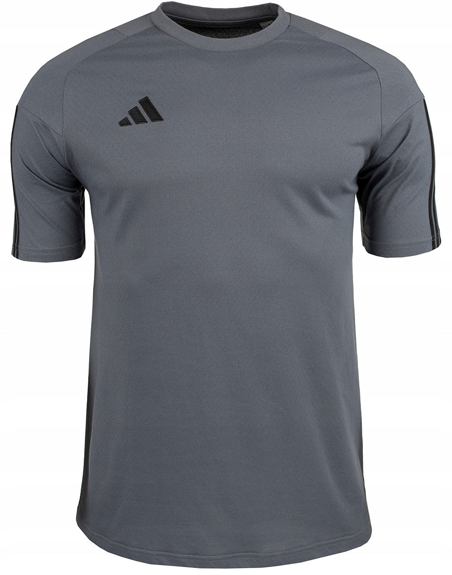T-Shirt für Herren Adidas, grau 