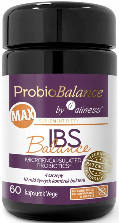 aliness - ProbioBALANCE probiotic IBS Bifidobacterium longum | MAX 60 kaps.