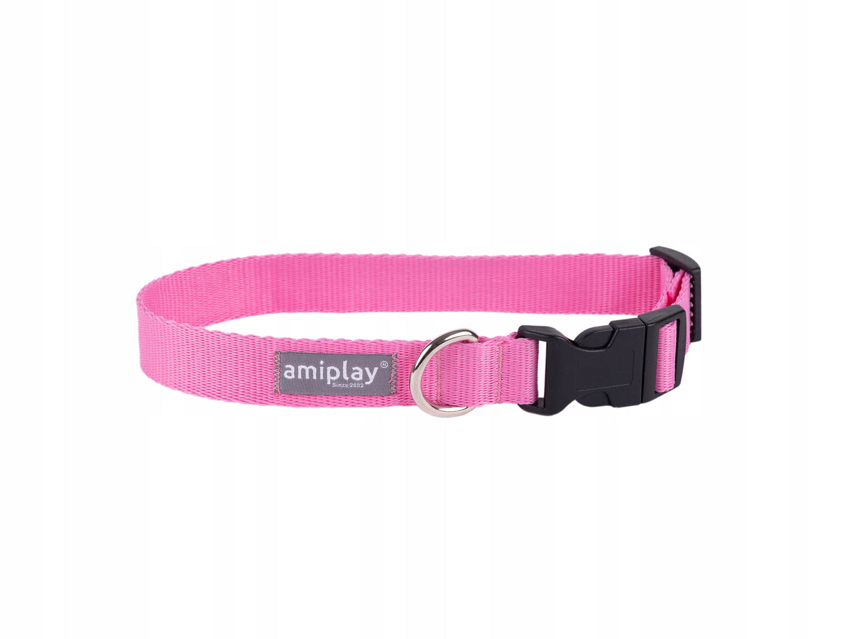amiplay Adjustable Collar Popular S Pink