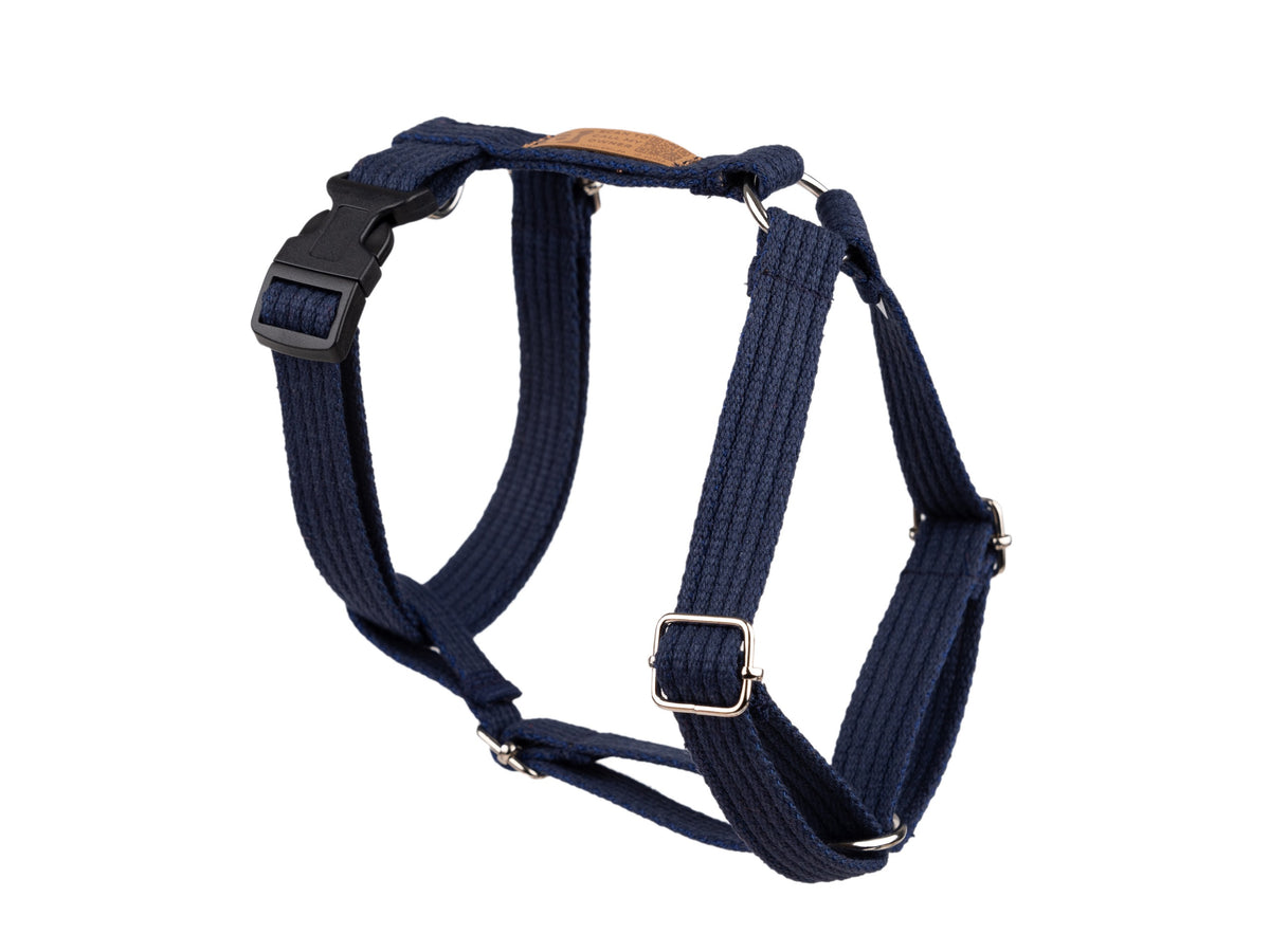 amiplay Adjustable Harness Guard Cotton S Navy Blue