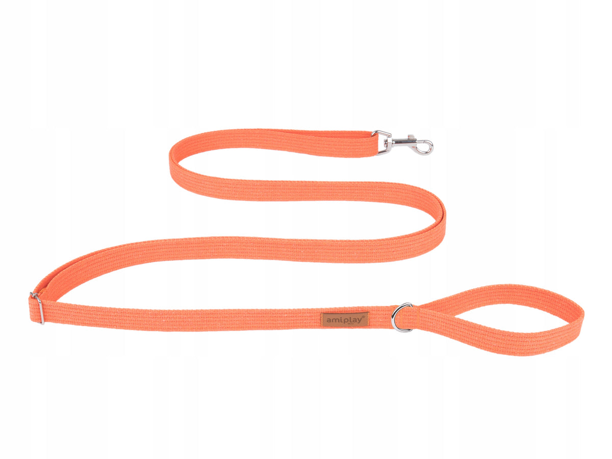 amiplay Adjustable Lanyard Easy Fix Cotton S Pomarań