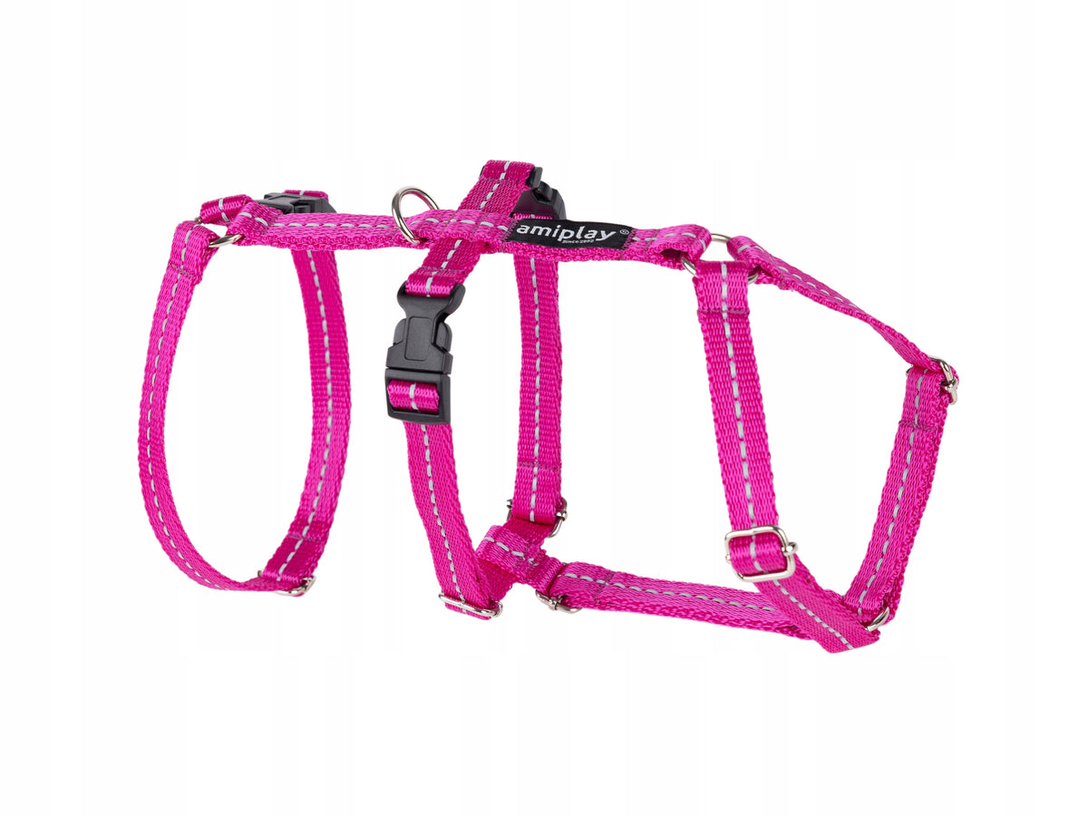 amiplay Anti-escape Harness Reflective Safety Reflective M Pink
