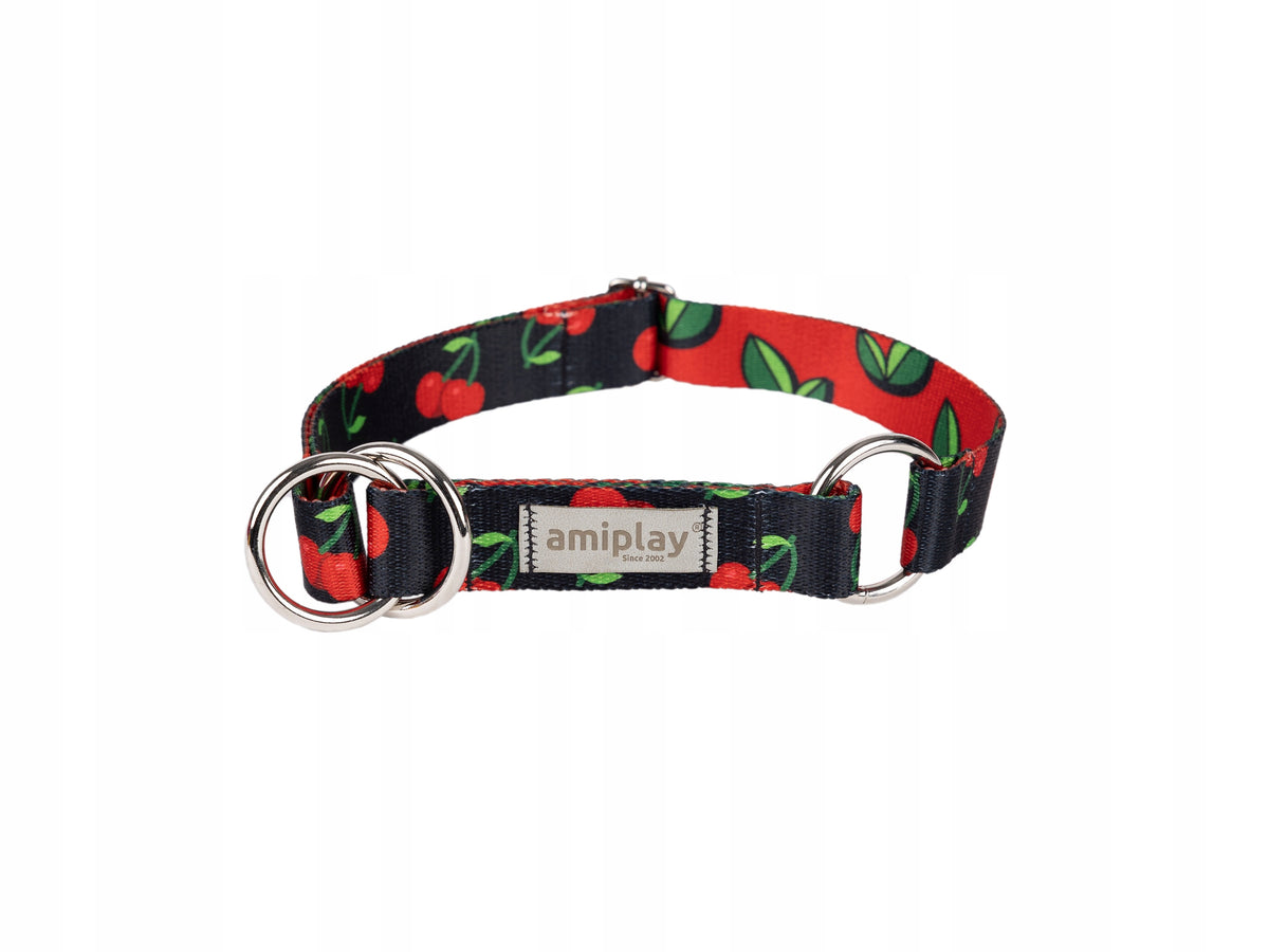 amiplay BeHappy M Cherry Semi-Clamp Collar