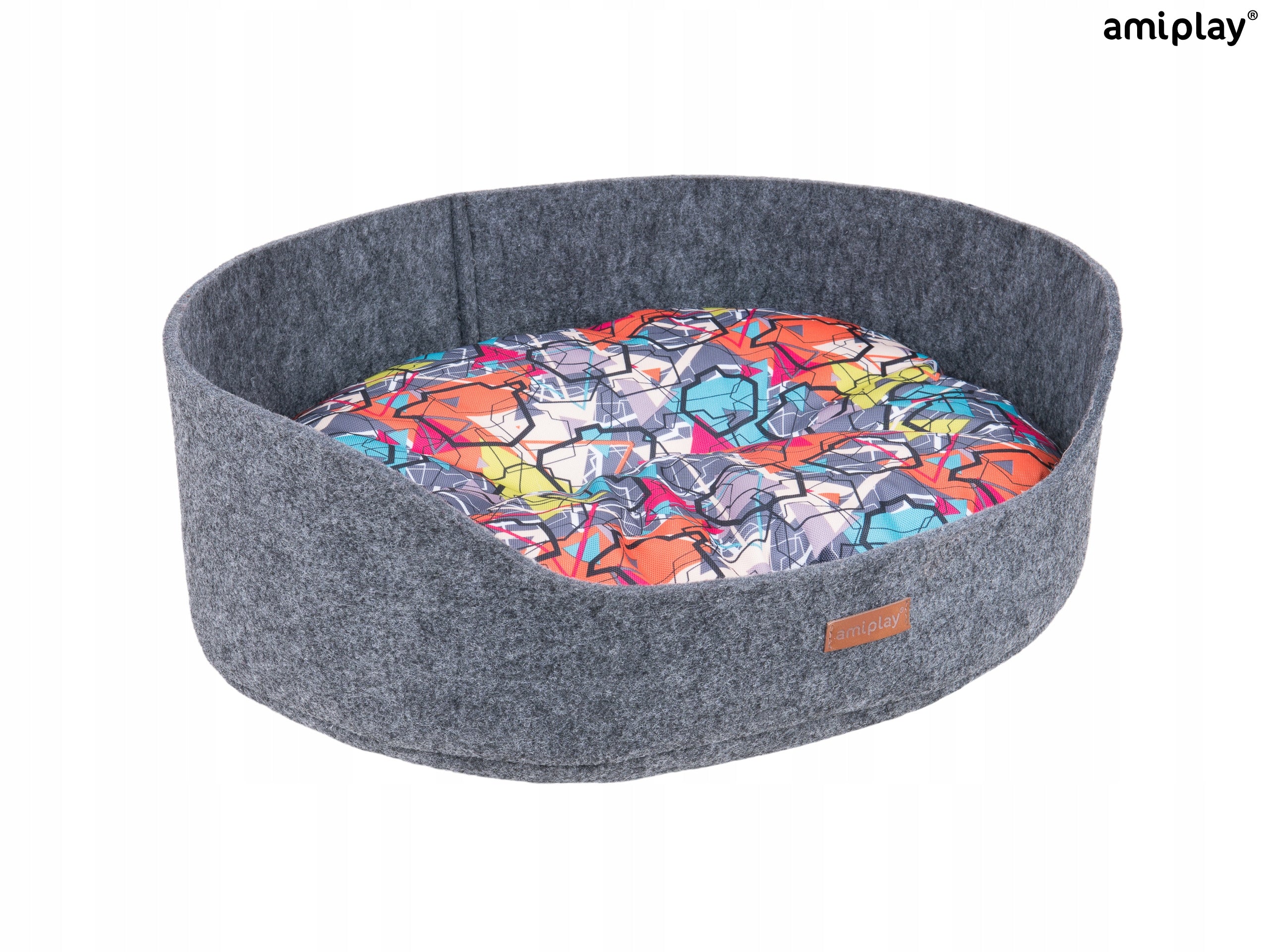 Amiplay guolis Oval L, 61x53x21 cm