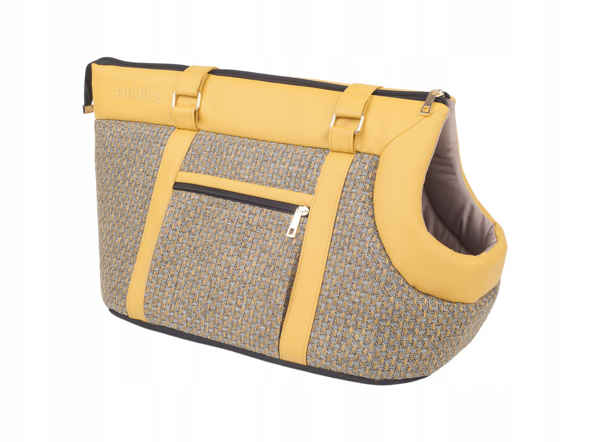 amiplay Morgan S Yellow Cat Carry Bag