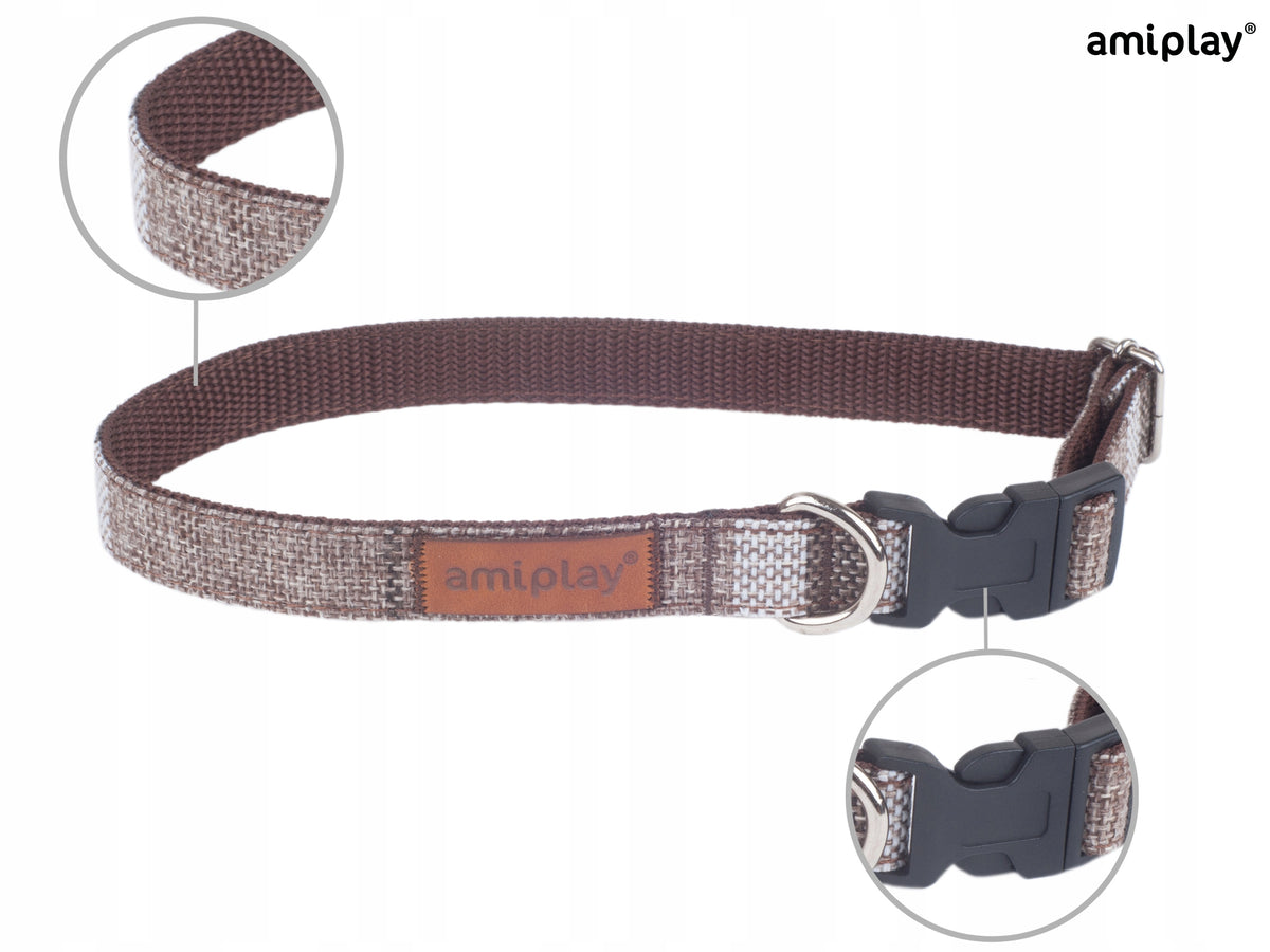 amiplay Plaid collar London L Brown Manufacturer code 5907563254107