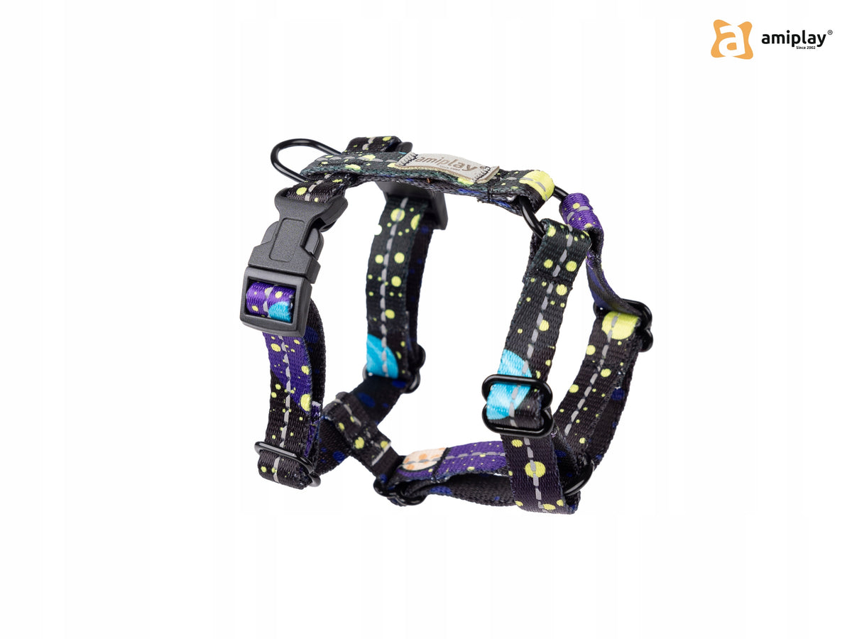 amiplay Reflective Harness Adjustable Guard BeSpace S Milkyway Brand Amiplay