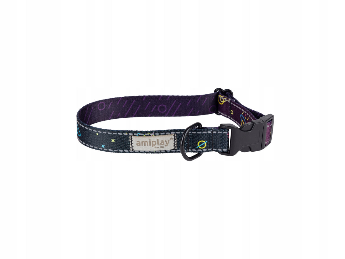 amiplay Reflective collar adjustable BeSpace M Neon