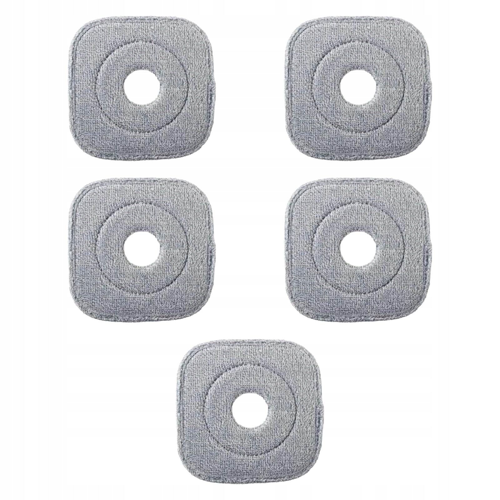 and Bucket Set Adjustable Handle Washable Reusable Flat Bucket 5 Mop Pads Brand no brand