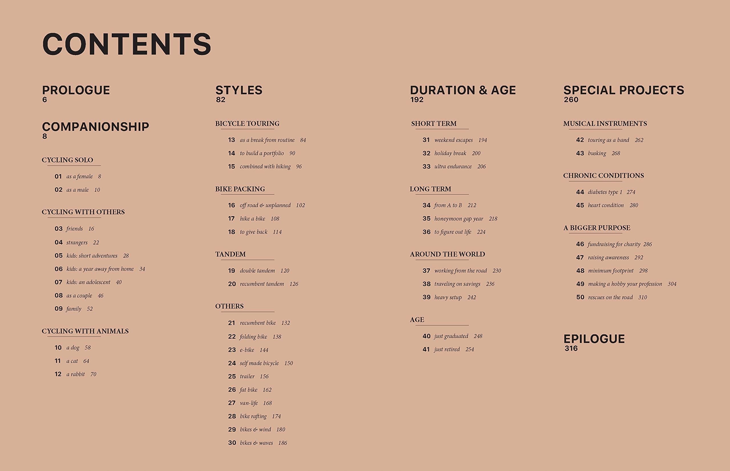 50 Ways to Cycle the World