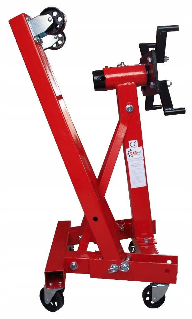 Variklio tvirtinimo stovas BOX, 900 kg, tvirtas, sulankstomas, pasukamas