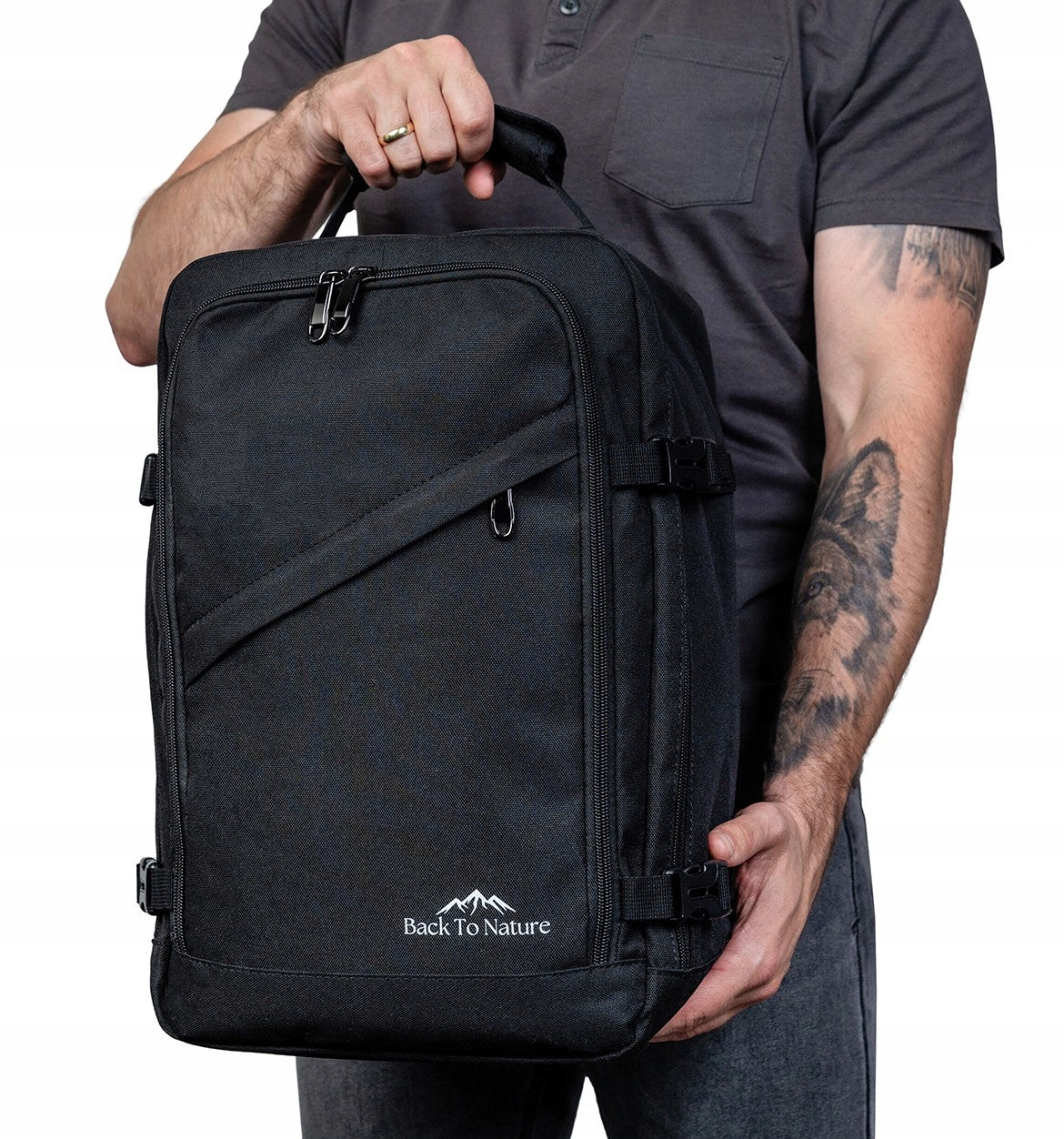 backpack 40x30x20 for airplane carry-on luggage travel ryanair wizzair bag