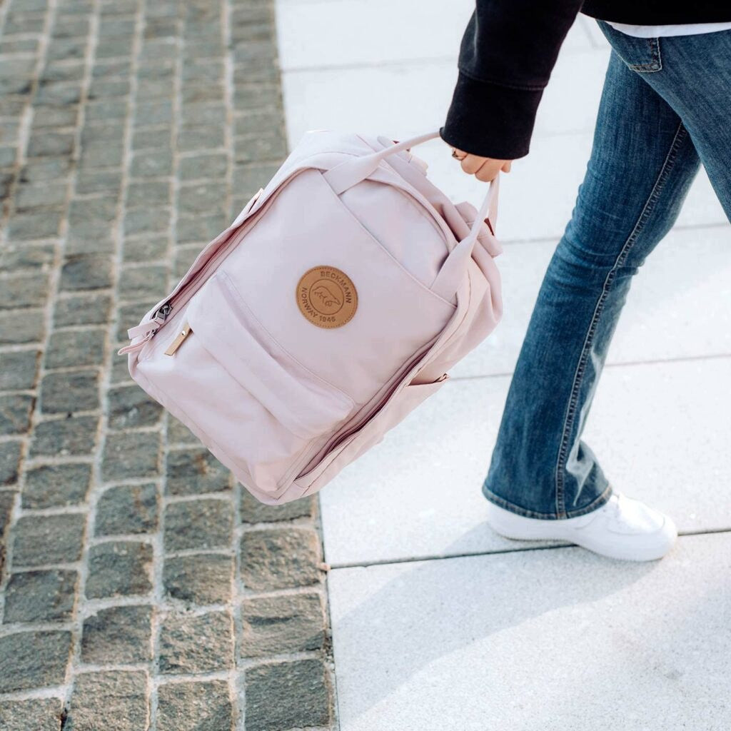 backpack, ergonomic backpack City Light, pink