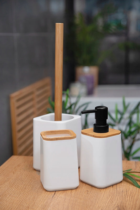 bathroom dispenser for liquid soap MORENO white ALSEA 29146 EAN (GTIN) 5902869291467
