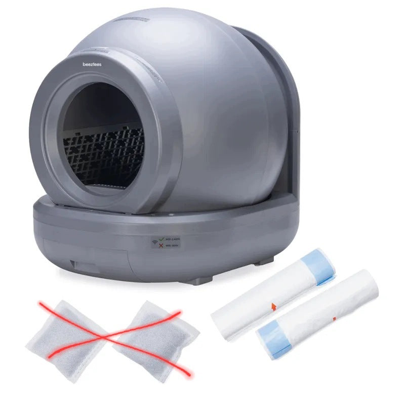 beeztees Moeza - automatic, self-cleaning cat litter box Brand Beeztees