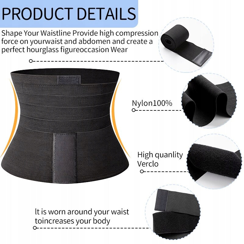 belly reducer bandage slimming belt 3m EAN (GTIN) 0063122154846