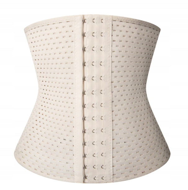 belt corset men's belly slimming beige L