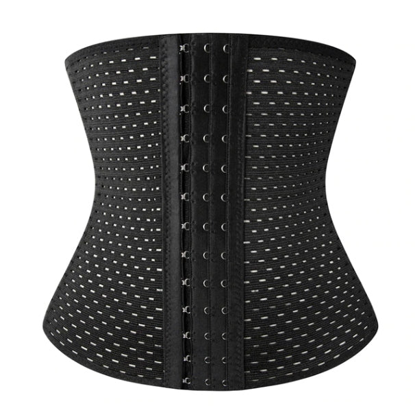 belt corset men's belly slimming black L