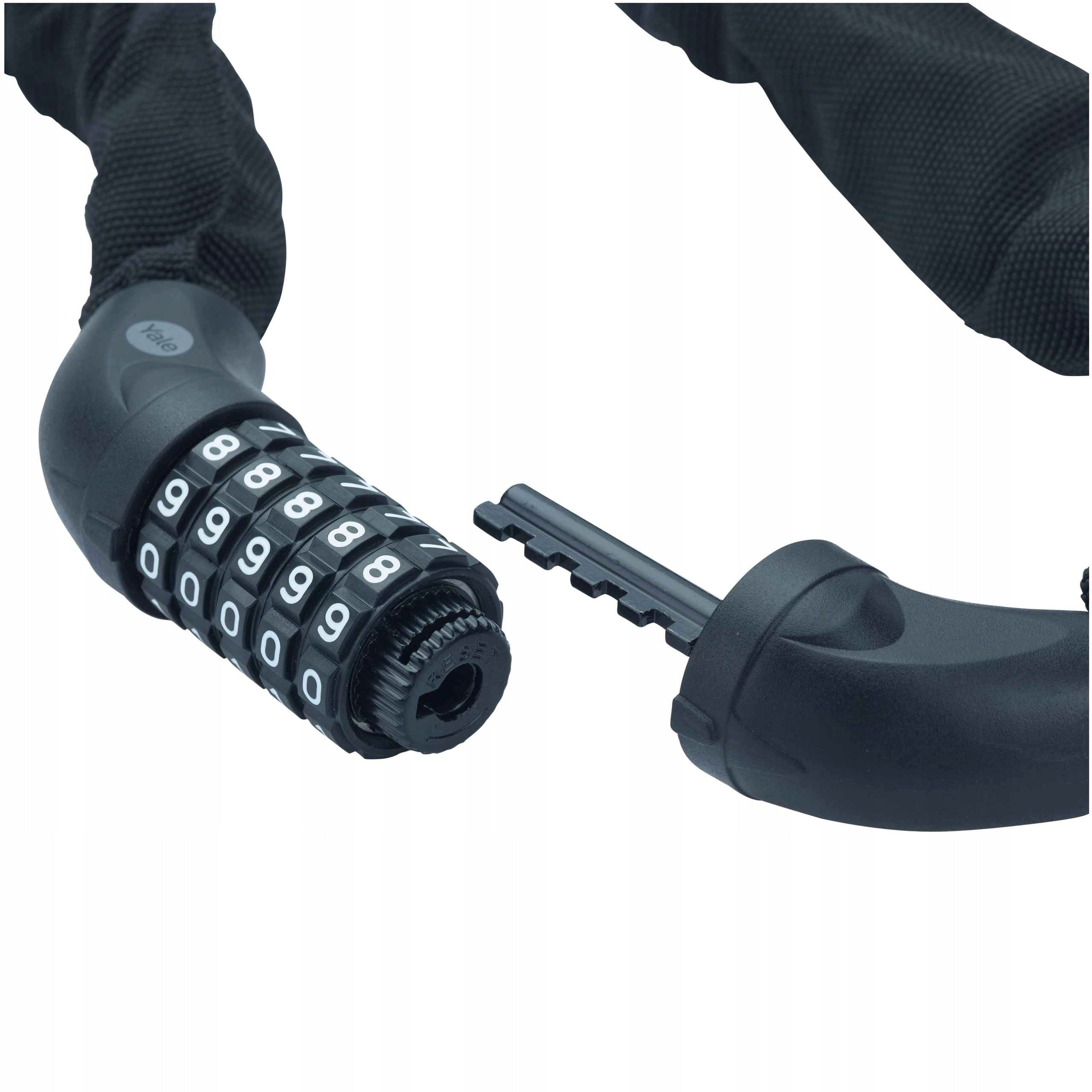 bicycle clasp Yale YCHC0/6/90/2 chain for cipher, code for motorbike Brand Yale
