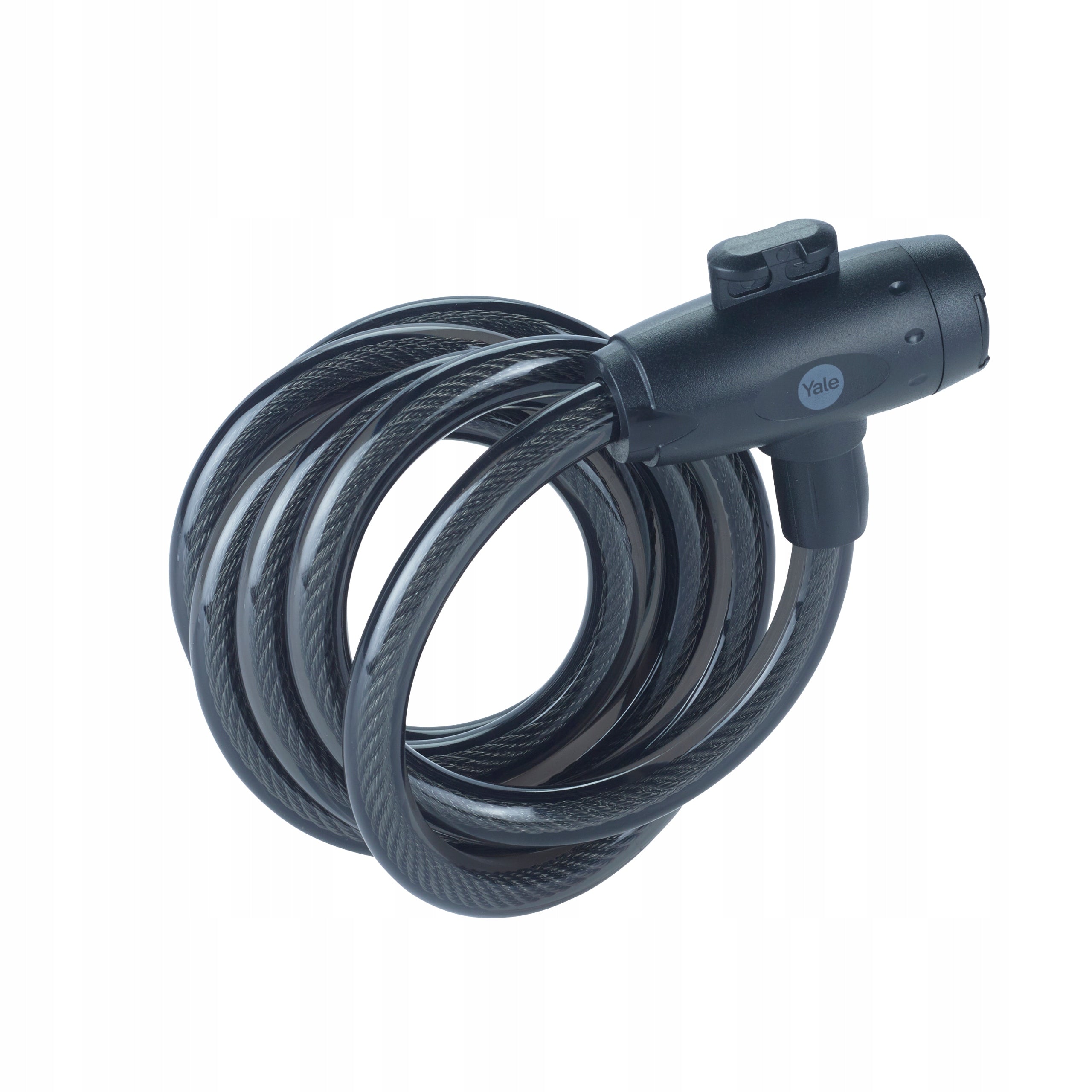 bicycle clasp Yale YCK0/12/200/2 with key, steel cable 12 mm Model zapięcie do roweru Yale YCK0/12/200/2 na klucz