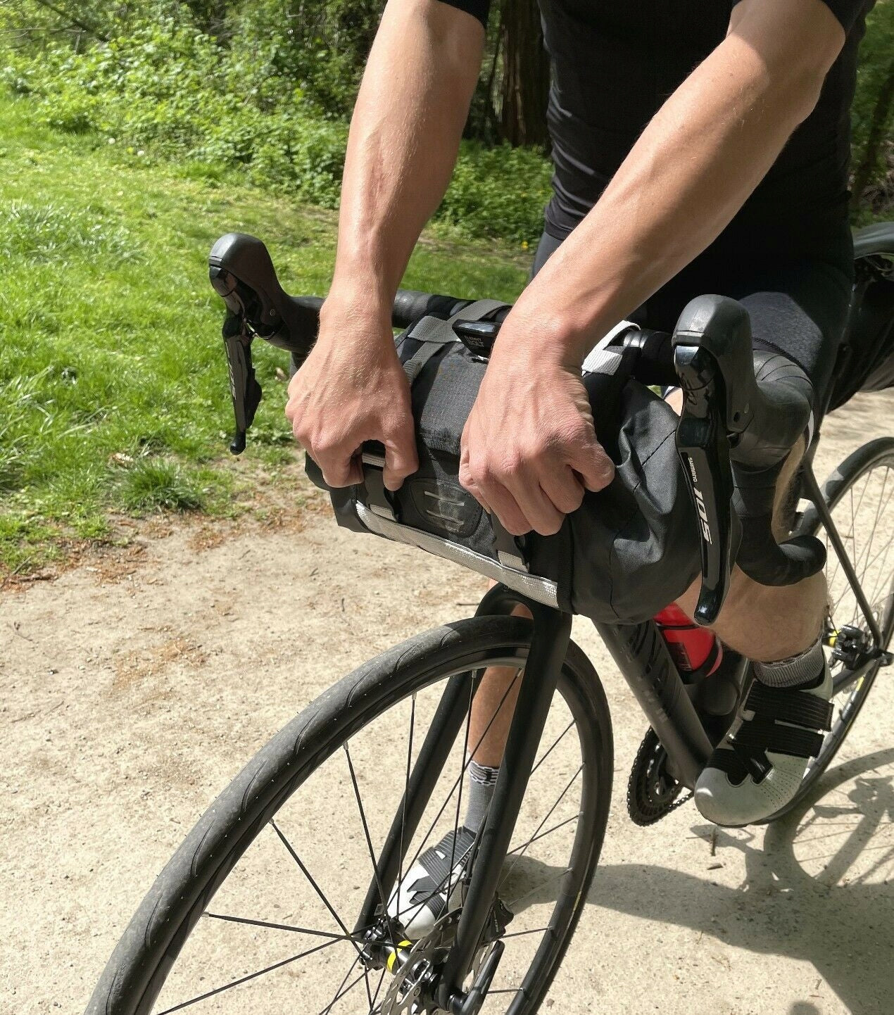 bicycle panniers handlebar bicyclepacking H2O road gravel 3pcs Dominant material polyester