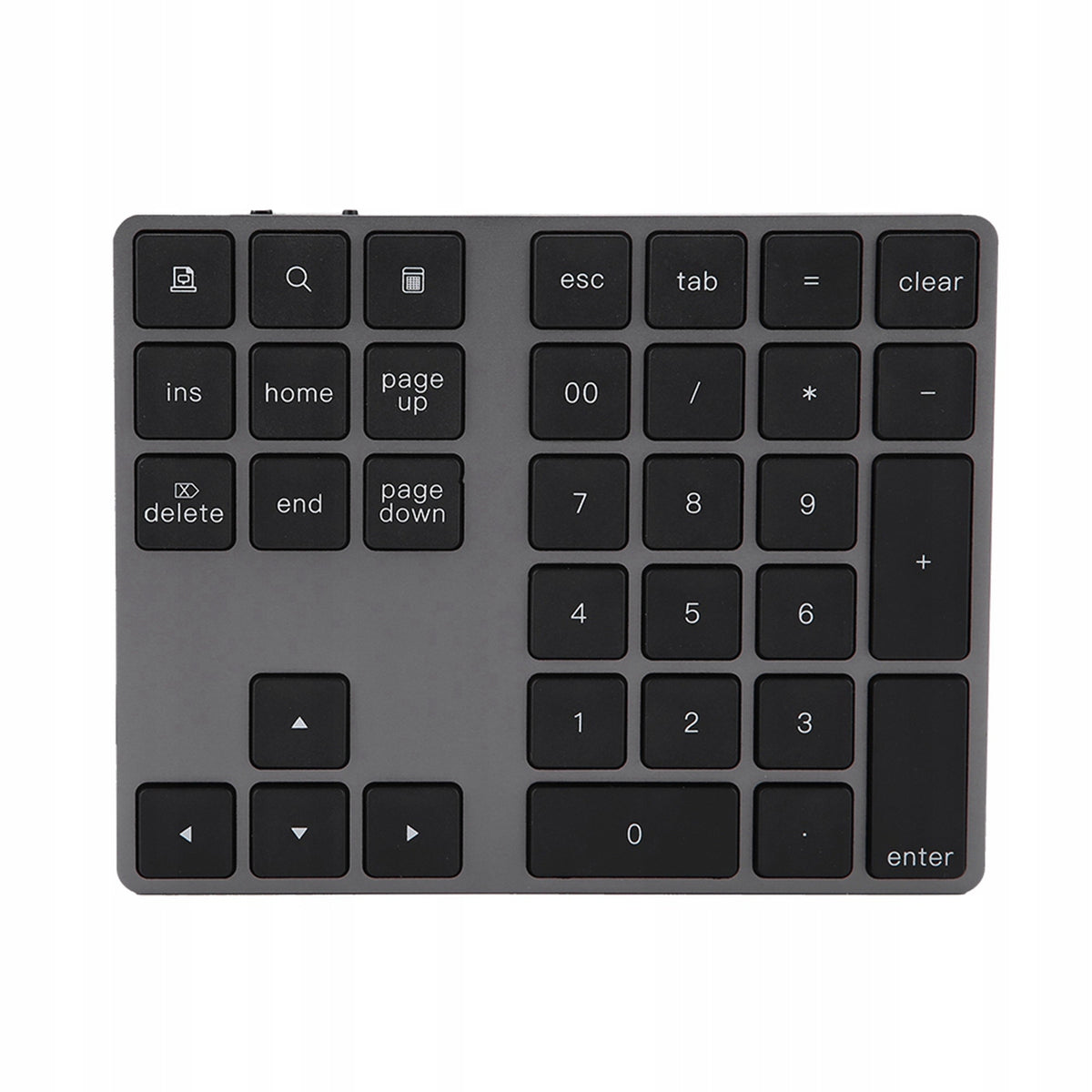 black 34 Keys Mini Numpad Wireless Bluetooth