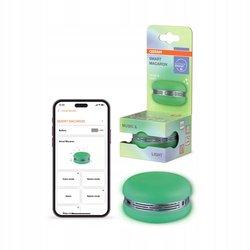 bluetooth speaker Osram SMART+ Macaron Green RGB macaroon green