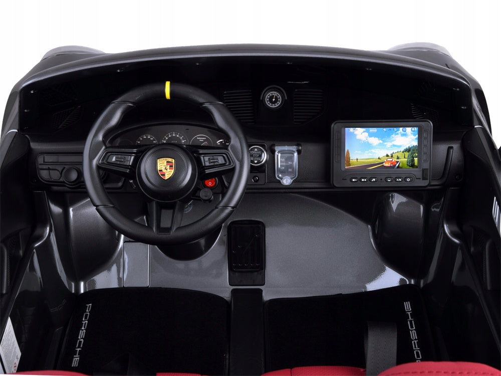 Two-seater painted battery car licensed Porsche 911GT3 PA0335