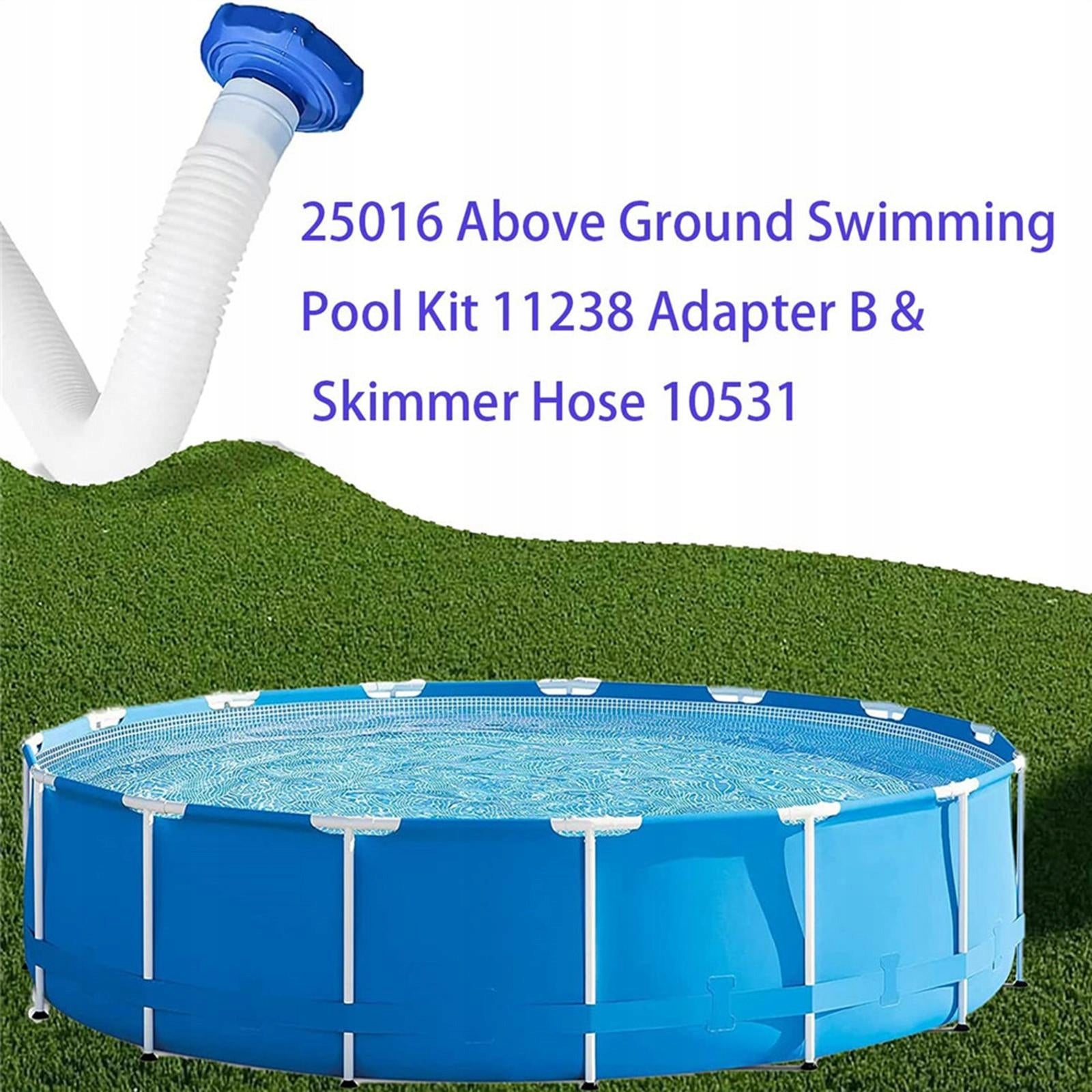Replacement Pool Skimmer Adapter Pool Purifier Above Ground Pool With Hoses