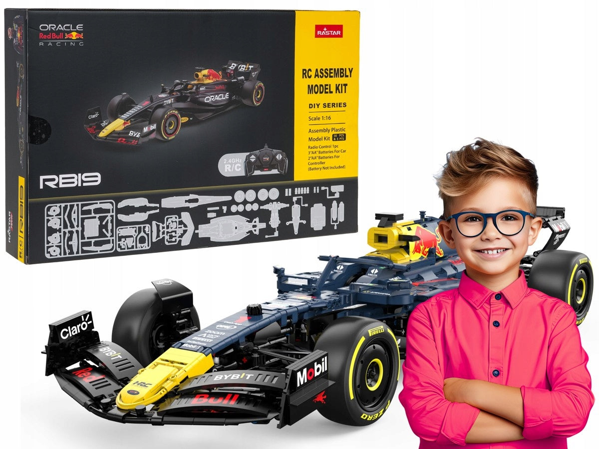car for remote control Red Bull F1 RB19 1:16 RASTAR car for turning Brand Rastar