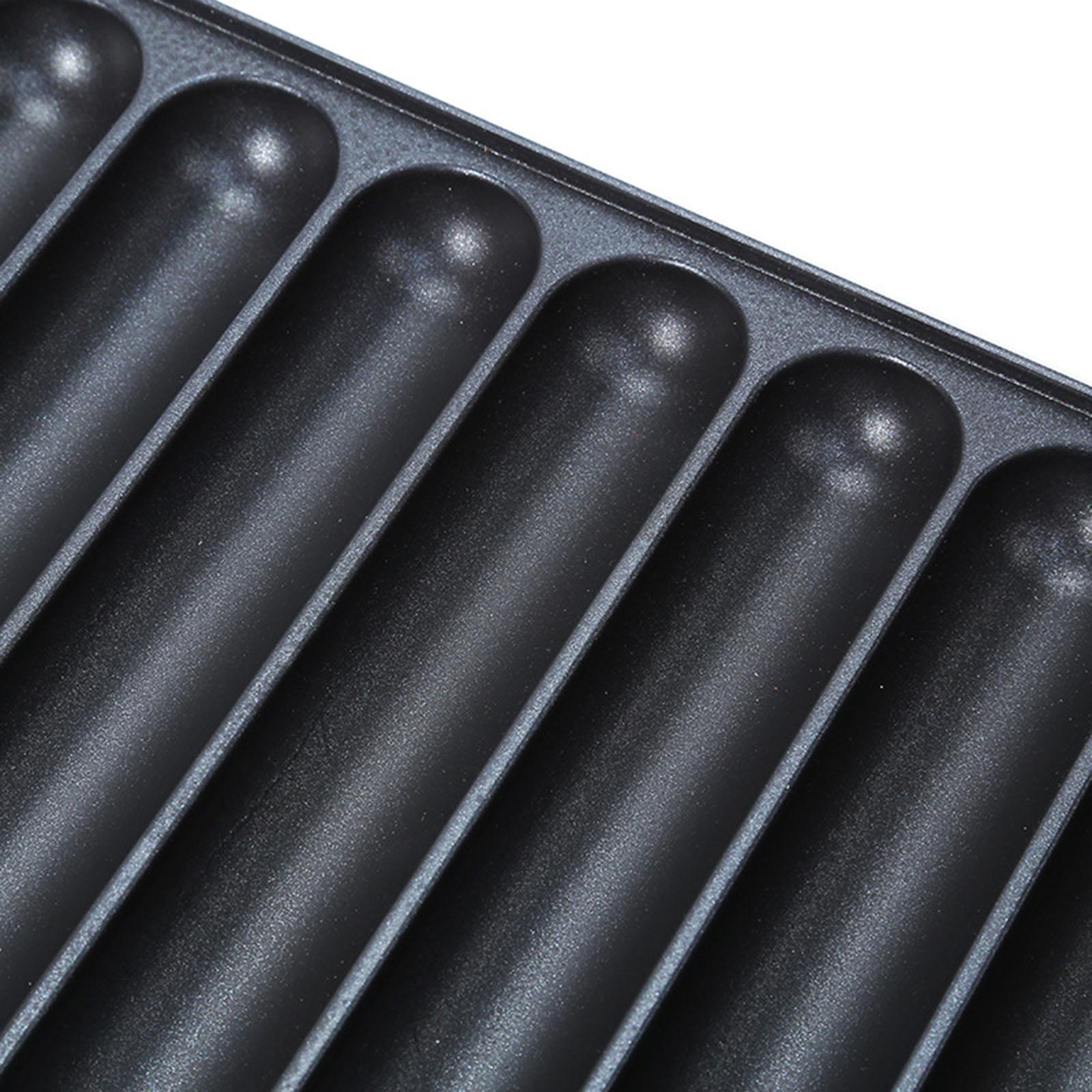 cast aluminum Sausage Pan 8 Grids Waffle Corn Dog Maker for Cooking Kitchen Brand no brand