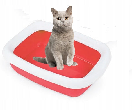 cat litter box with frame toilet FOR LITTER XL 49Cm
