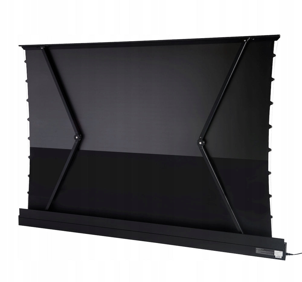 celexon Expert UST High Contrast CLR floor electric screen 95" Brand Deluxx