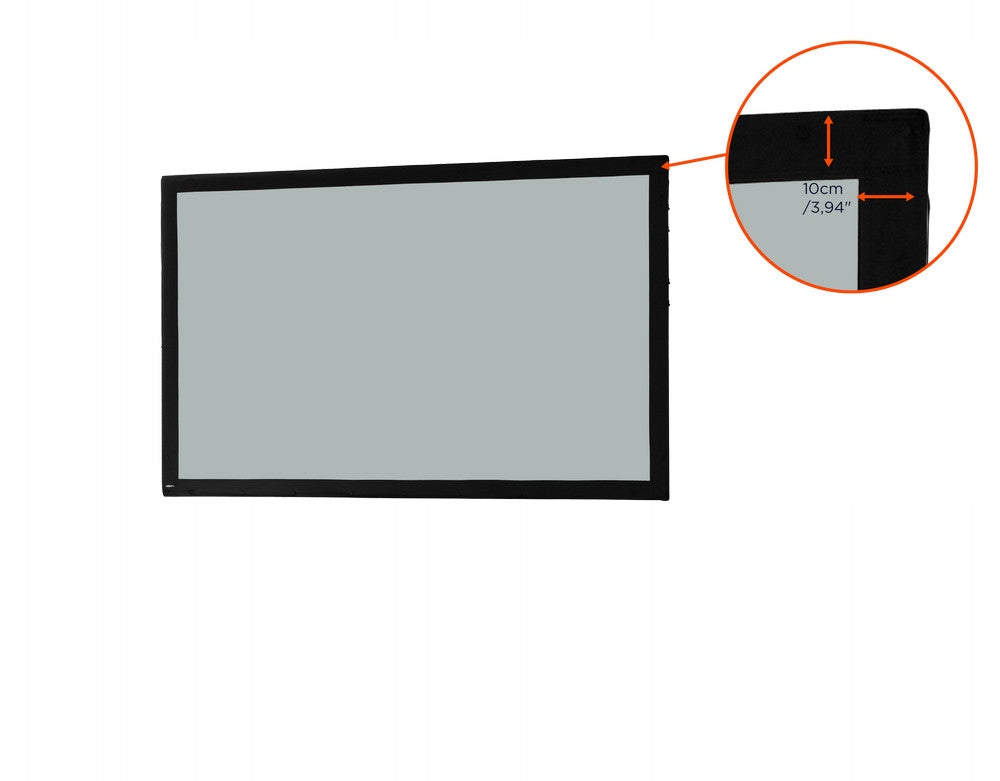 celexon projection fabric 244 x 152 cm for Mobile Expert frame screen Brand Deluxx