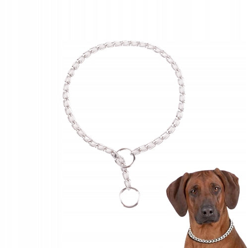 chain choke for puppy 45 cm training collar M for learning