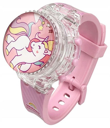 children's watch ROTATING for girls UNICORN unicorn MUSIC LIGHT Manufacturer code T540