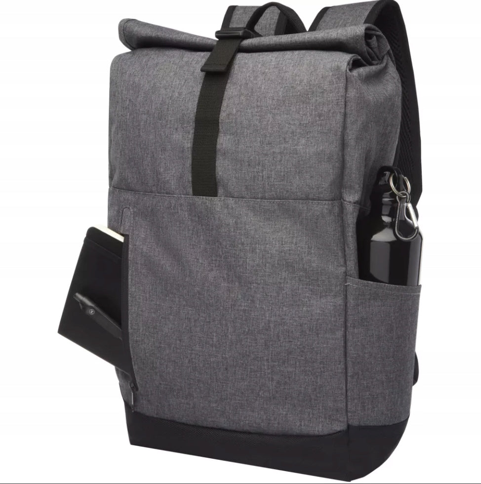 city backpack Backpack for IT specialist Office laptop for work gray