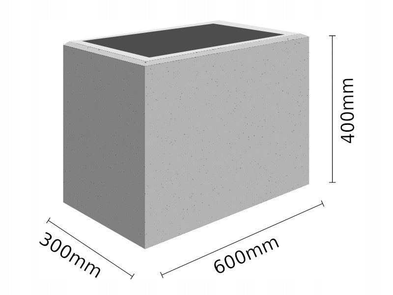 concrete garden pots 60/30/40 Manufacturer code 01