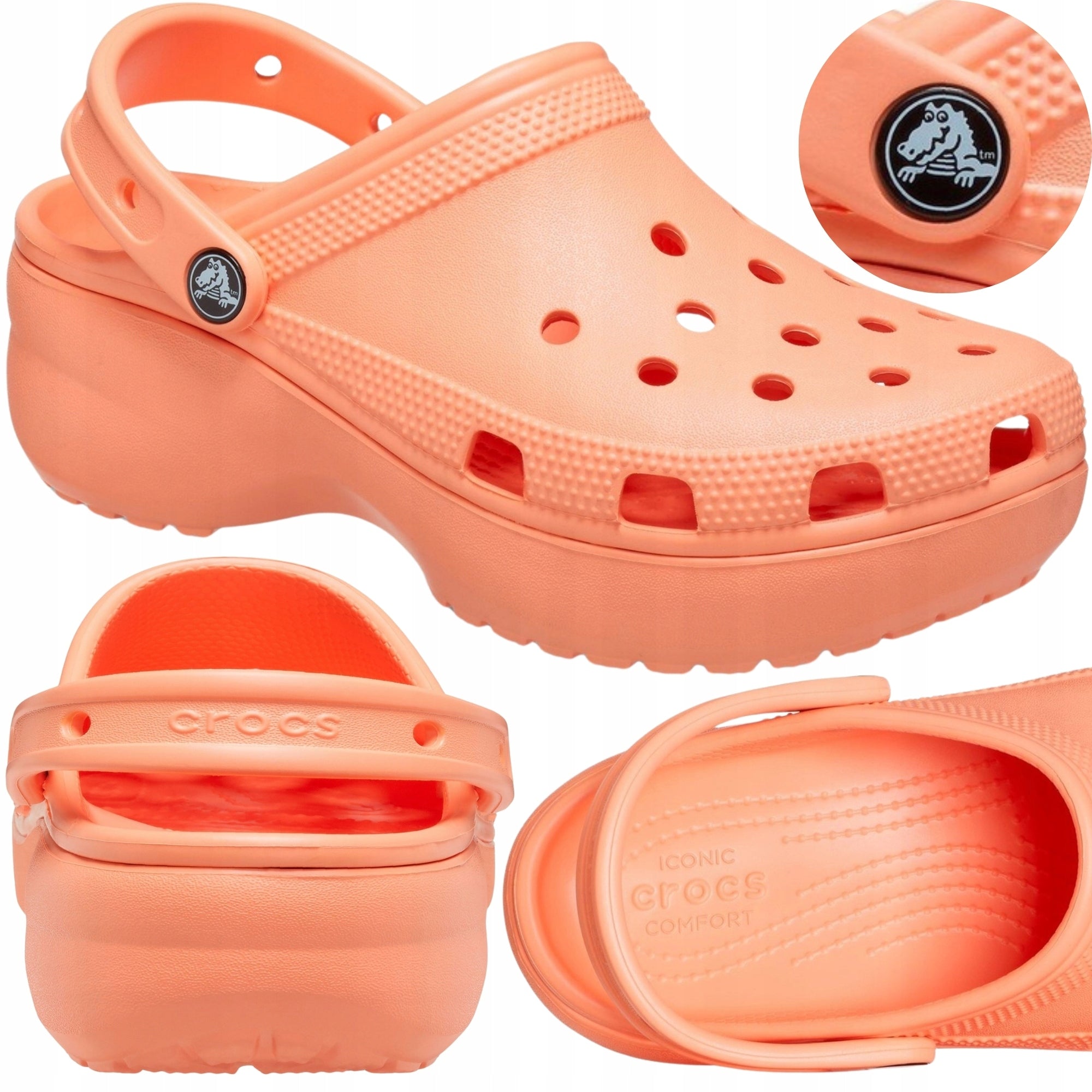 Šlepetės moterims Crocs™ Classic Platform Clog 180258