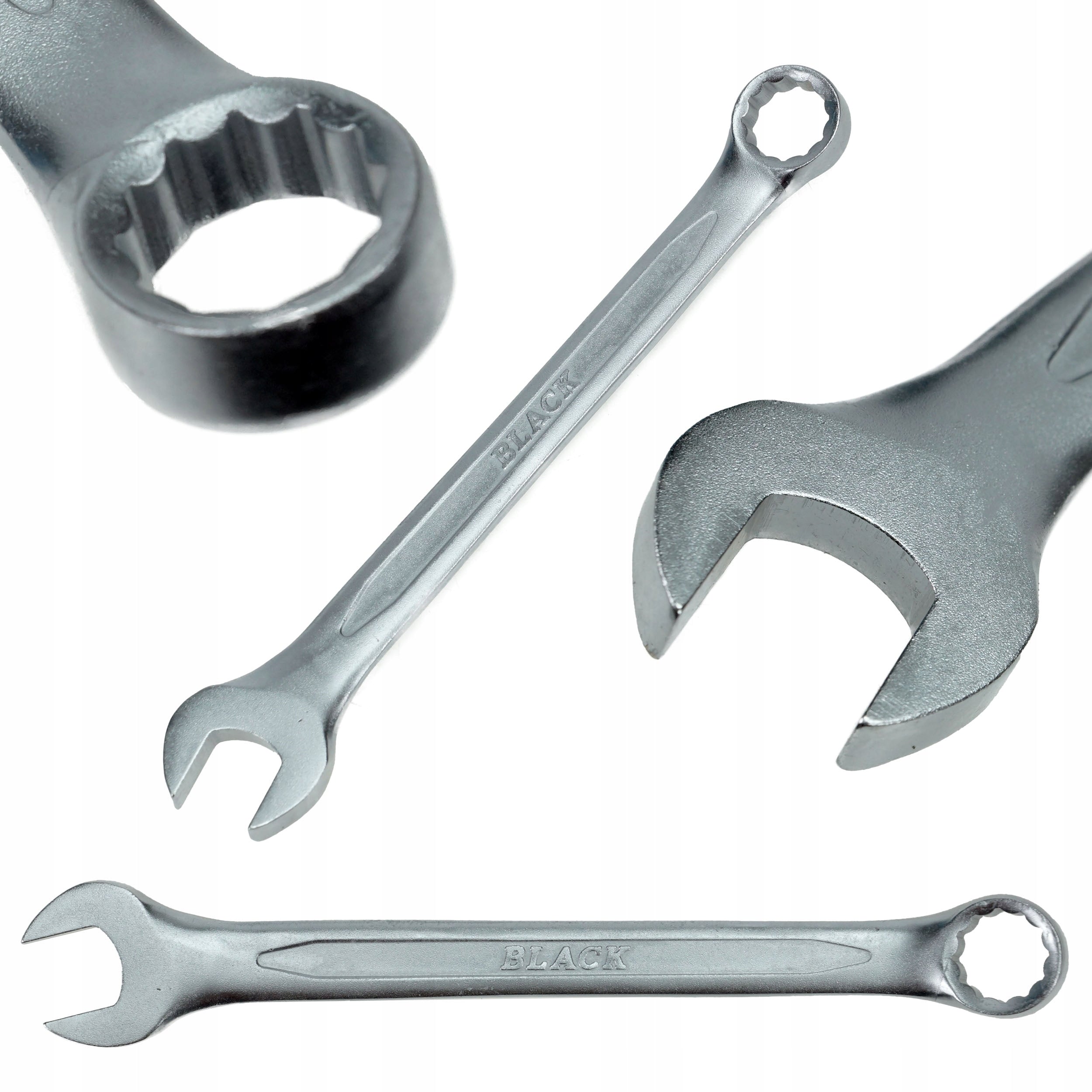 Raktas STRONG SOLID BLACK 1444, 10 mm, DIN 3113
