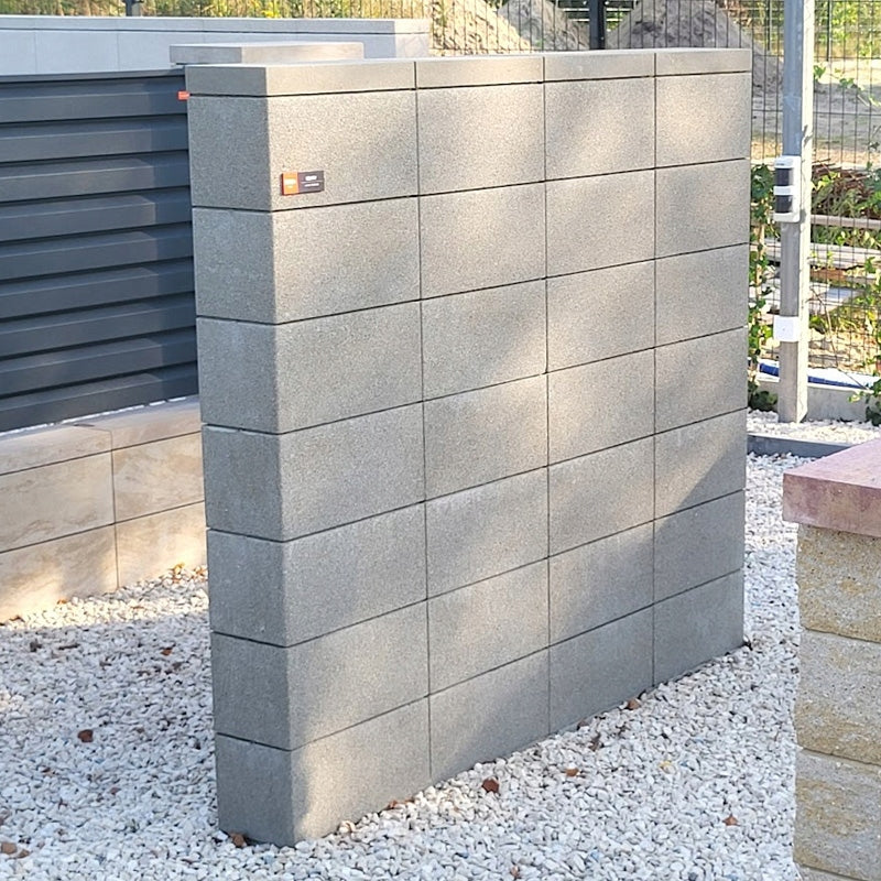 Tvoros stulpas PRO+ midi, pilkas, 40x20x20 cm